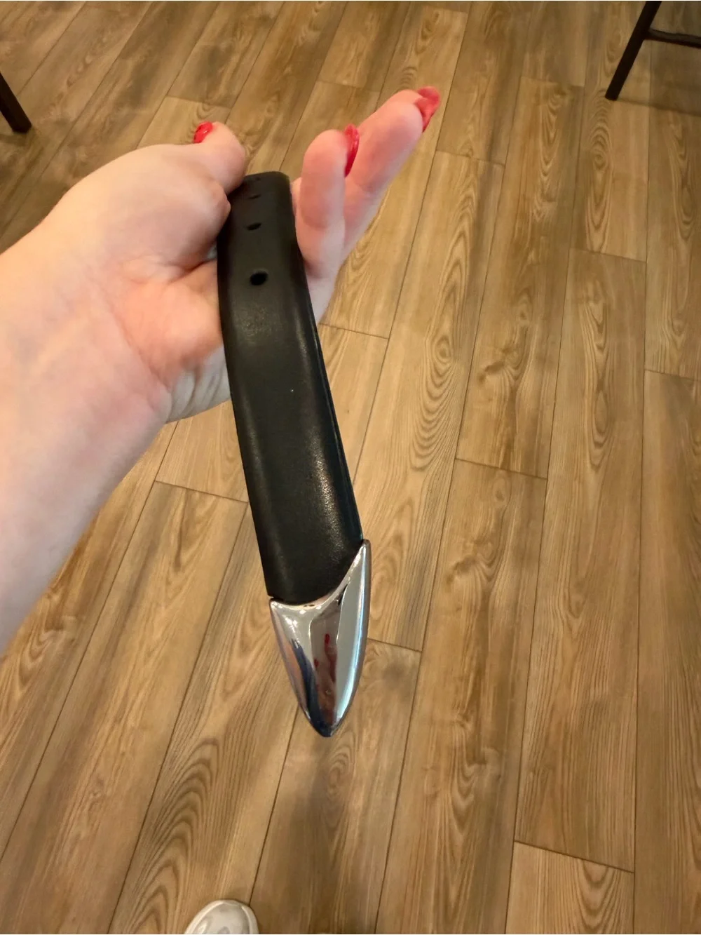 MADEWELL Black and Silver Belt